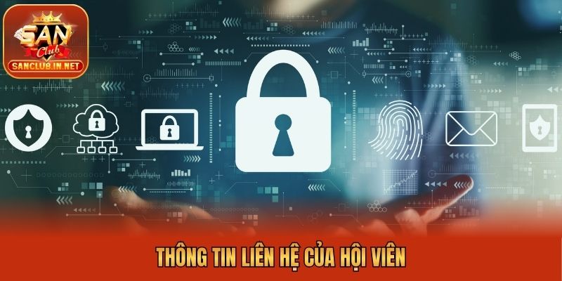 Thông tin liên hệ của hội viên