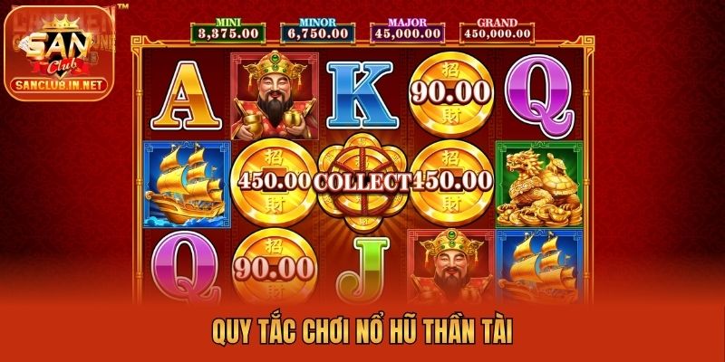 Quy tắc chơi nổ hũ thần tài